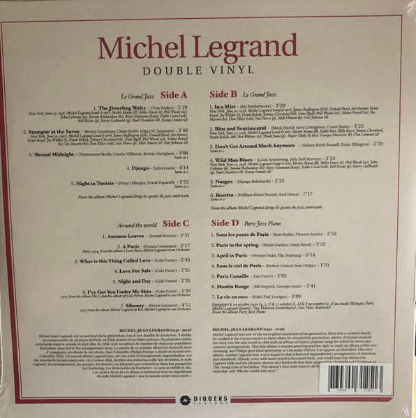 Michel Legrand - Essential Works 1954-1959 | Diggers Factory (MOJ117) - 2