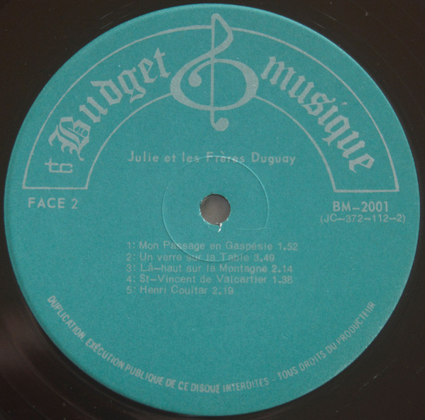 Julie Et Les Frères Duguay - Noël Chez Julie Et Les Frères Duguay | Budget Musique (BM-2015) - 4 Julie Et Les Frères Duguay - Noël Chez Julie Et Les Frères Duguay | Budget Musique (BM-2015) - 4
