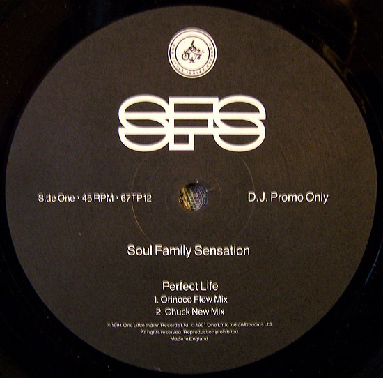 Soul Family Sensation - Perfect Life / 747 Tonight | One Little Indian (67TP12) - main Soul Family Sensation - Perfect Life / 747 Tonight | One Little Indian (67TP12) - main