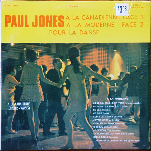 Unknown Artist - Paul Jones À La Canadienne, À La Moderne, Vol.2 | Passe-Temps (PSTS-47) - main Unknown Artist - Paul Jones À La Canadienne, À La Moderne, Vol.2 | Passe-Temps (PSTS-47) - main