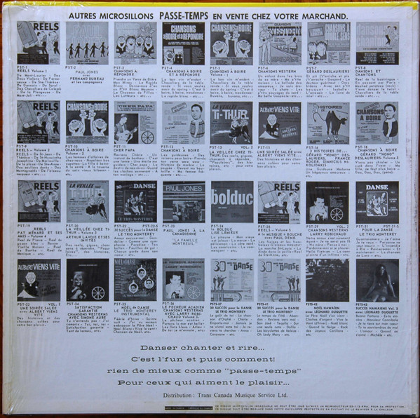 Unknown Artist - Paul Jones À La Canadienne, À La Moderne, Vol.2 | Passe-Temps (PSTS-47) - 2 Unknown Artist - Paul Jones À La Canadienne, À La Moderne, Vol.2 | Passe-Temps (PSTS-47) - 2