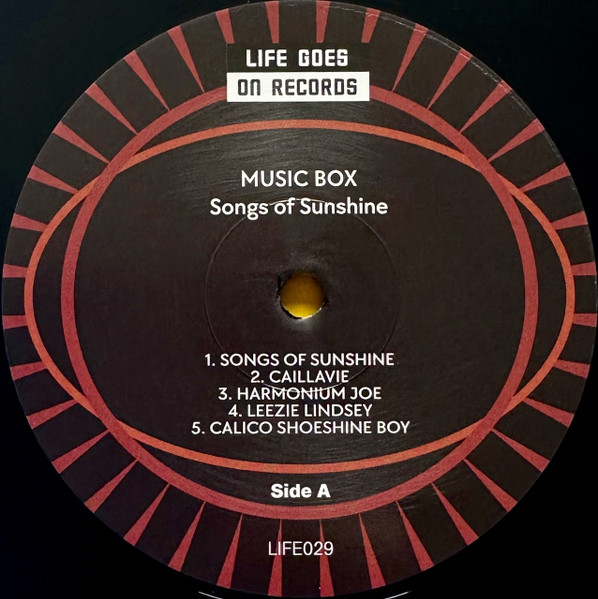 Music Box - Songs Of Sunshine | Life Goes On Records (LIFE029) - 3 Music Box - Songs Of Sunshine | Life Goes On Records (LIFE029) - 3