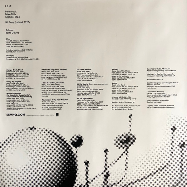 R.E.M. - The Best Of R.E.M. In Time 1988-2003 - 2LP | Craft Recordings (CR00166) - 4