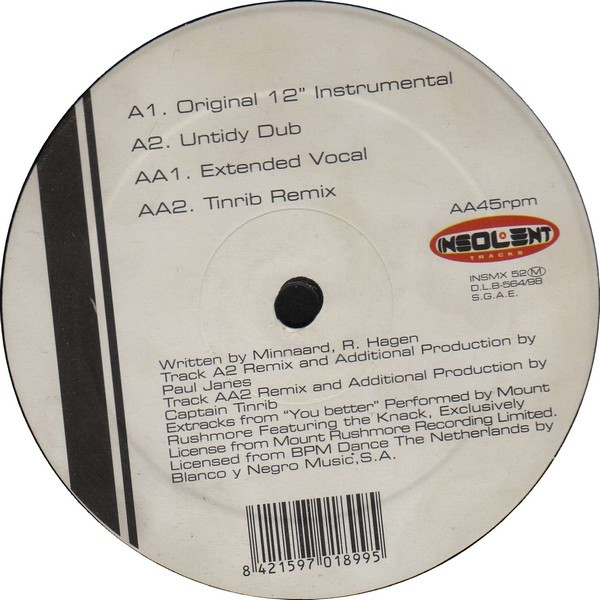 Signum - What Ya Got 4 Me | Insolent Tracks (INSMX 52 (M)) - 4