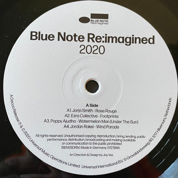 Various - Blue Note Re:imagined (2020) | Blue Note (00602508909276) - 3