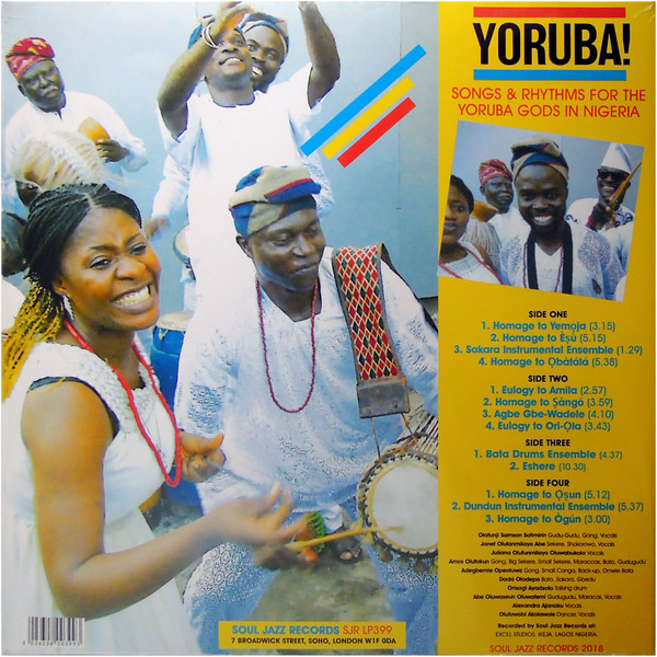 Konkere Beats - Yoruba! Songs & Rhythms For The Yoruba Gods In Nigeria | Soul Jazz Records (SJR LP399) - 2