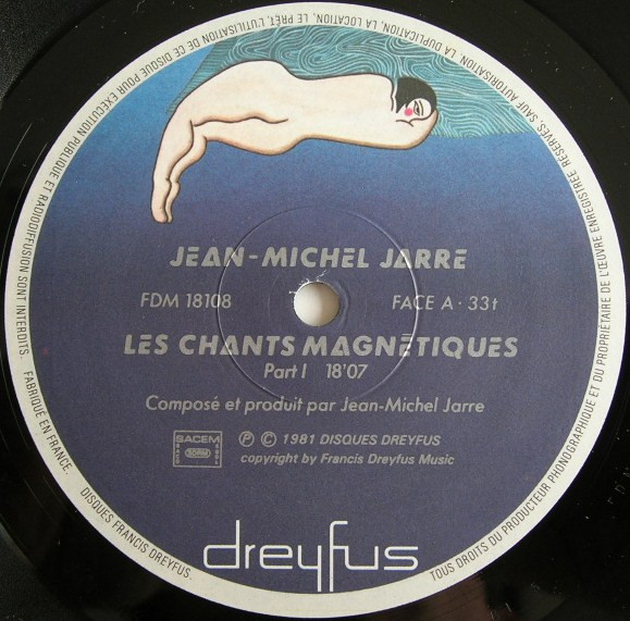 Jean-Michel Jarre - Les Chants Magnétiques | Disques Dreyfus (FDM 18108) - 3