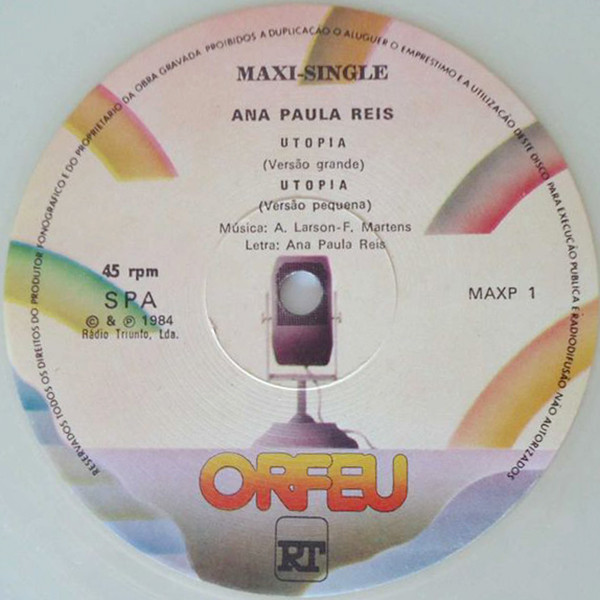 Ana Paula Reis - Utopia | Orfeu (MAXP 1) - 4