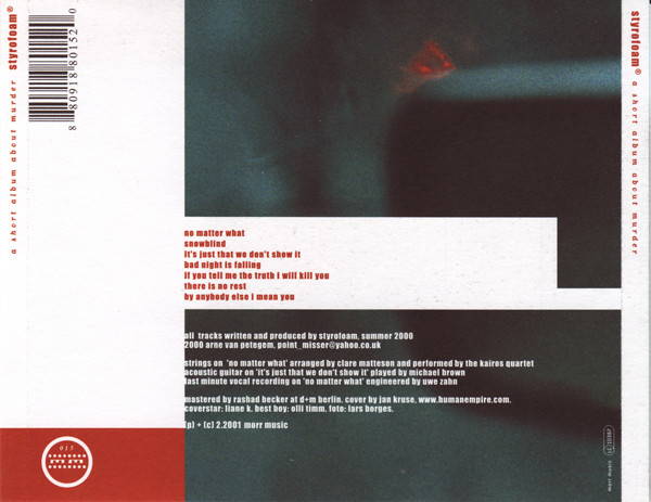 Styrofoam - A Short Album About Murder | Morr Music (MM015CD) - 2