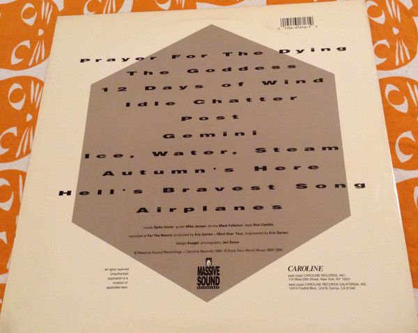 Mind Over Four - The Goddess | Massive Sound Recordings (CAROL 1616) - 2 Mind Over Four - The Goddess | Massive Sound Recordings (CAROL 1616) - 2