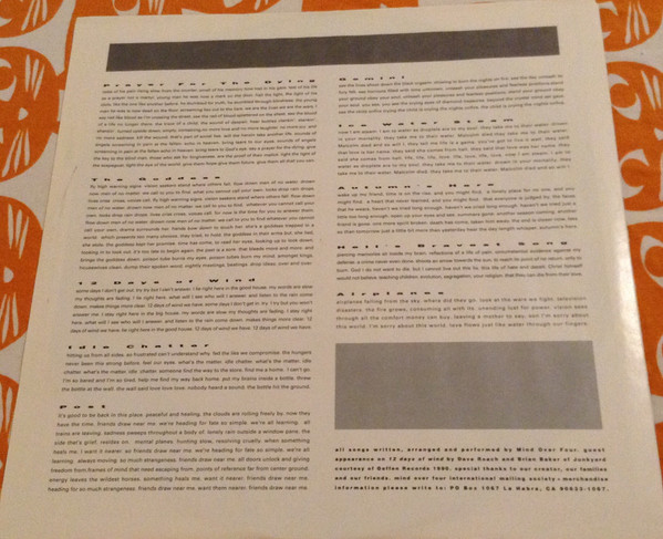Mind Over Four - The Goddess | Massive Sound Recordings (CAROL 1616) - 4 Mind Over Four - The Goddess | Massive Sound Recordings (CAROL 1616) - 4