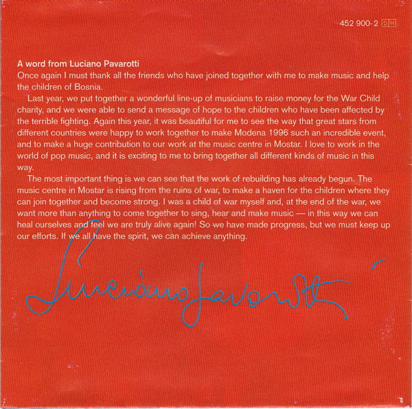 Pavarotti & Friends - Pavarotti & Friends (For War Child) | Decca (452 900-2) - 4 Pavarotti & Friends - Pavarotti & Friends (For War Child) | Decca (452 900-2) - 4