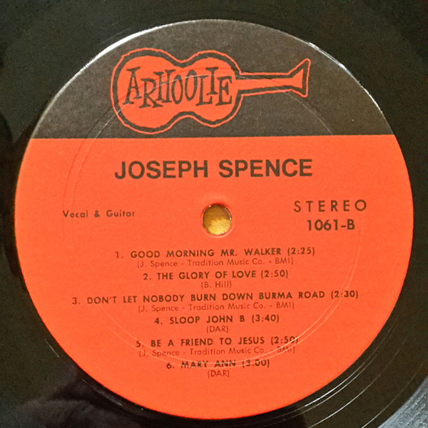 Joseph Spence - Good Morning Mr. Walker | Arhoolie Records (1061) - 4