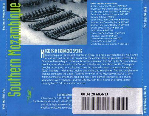 Various - Southern Mozambique 1943 '49 '54 '55 '57 '63 Portuguese East Africa | SWP Records (SWP 021) - 4