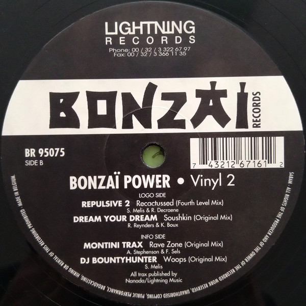 Various - Power Vinyl 2 | Bonzai Records (BR 95075) - 4 Various - Power Vinyl 2 | Bonzai Records (BR 95075) - 4