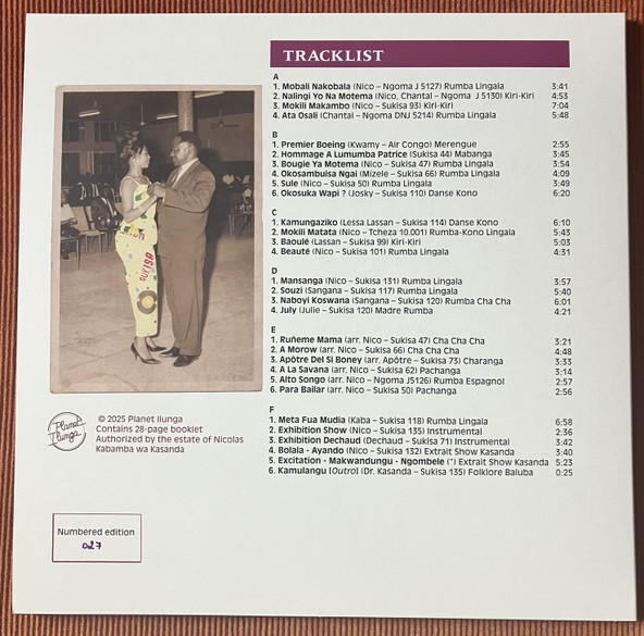 Dr. Nico & L'Orchestre African Fiesta Sukisa - Docteur Nico Presents African Fiesta Sukisa 1966-1974 | Planet Ilunga (PI 13) - 2 Dr. Nico & L'Orchestre African Fiesta Sukisa - Docteur Nico Presents African Fiesta Sukisa 1966-1974 | Planet Ilunga (PI 13) - 2