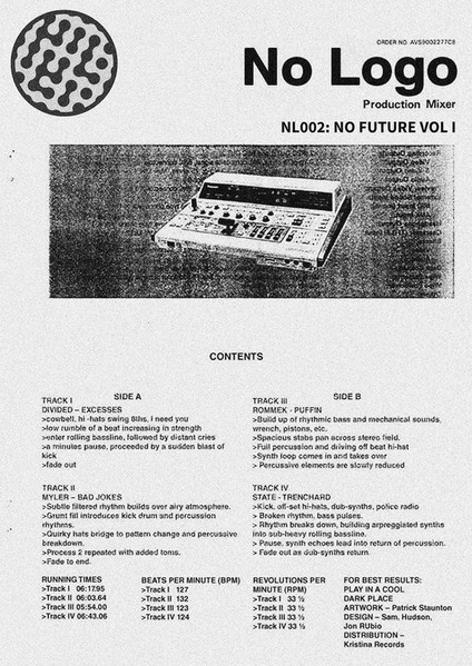 Various - No Future Vol 1 | No Logo Music (NL002)