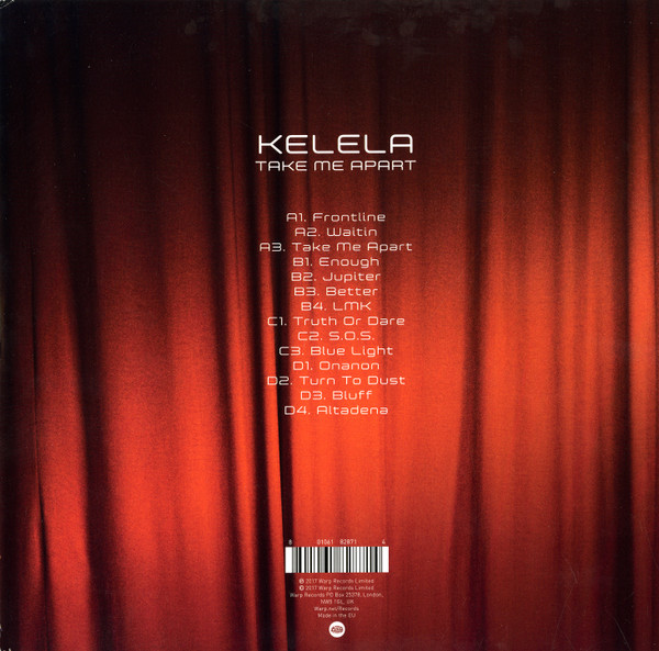 Kelela - Take Me Apart | Warp Records (WARPLP287X) - 3 Kelela - Take Me Apart | Warp Records (WARPLP287X) - 3