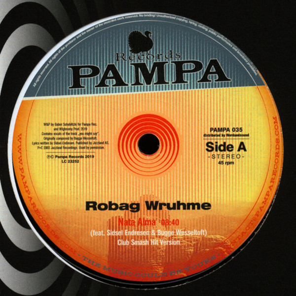 Robag Wruhme - Nata Alma / Venq Tolep | Pampa Records (PAMPA035)