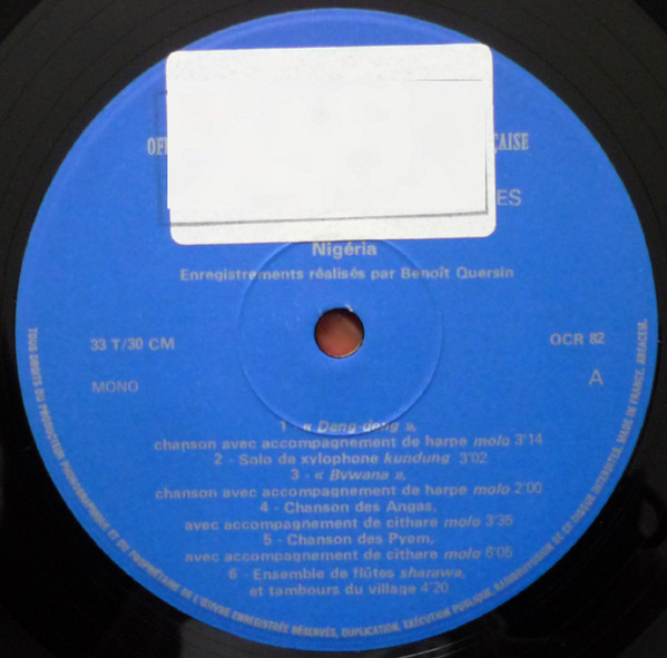 Various - Nigéria: Musiques Du Plateau | Ocora (OCR 82) - 4