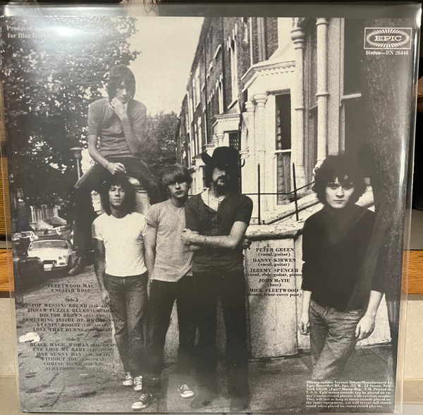 Fleetwood Mac - English Rose LP | Not On Label (Fleetwood Mac) (BN 26446) - 2