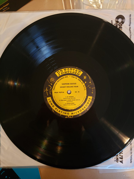 Sonny Rollins - Saxophone Colossus | Prestige (LP 7079) - 4