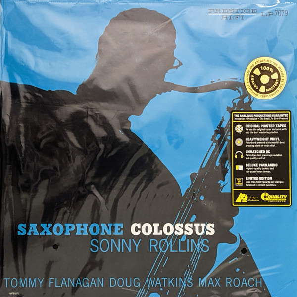 Sonny Rollins - Saxophone Colossus | Prestige (LP 7079) - 2