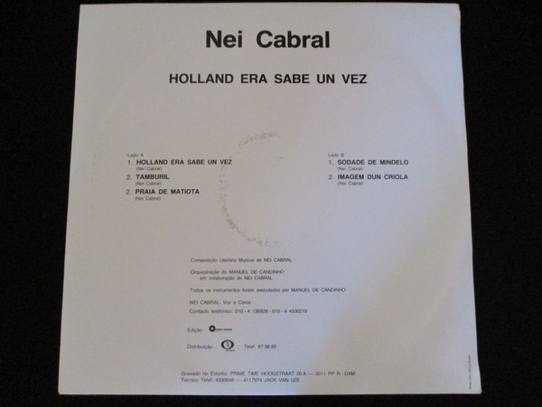 Nei Cabral - Holland Era Sabe Un Vez | Brandão Records (none) - 2 Nei Cabral - Holland Era Sabe Un Vez | Brandão Records (none) - 2