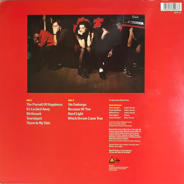 Band Of Susans - Love Agenda | Blast First (BFFP 43) - 2