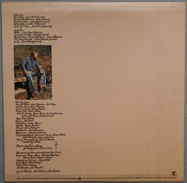 Jonathan Edwards - Rockin' Chair | Reprise Records (MS 2238) - 2 Jonathan Edwards - Rockin' Chair | Reprise Records (MS 2238) - 2