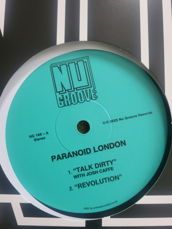 Paranoid London - Talk Dirty | Nu Groove Records (NG 168) - 2 Paranoid London - Talk Dirty | Nu Groove Records (NG 168) - 2
