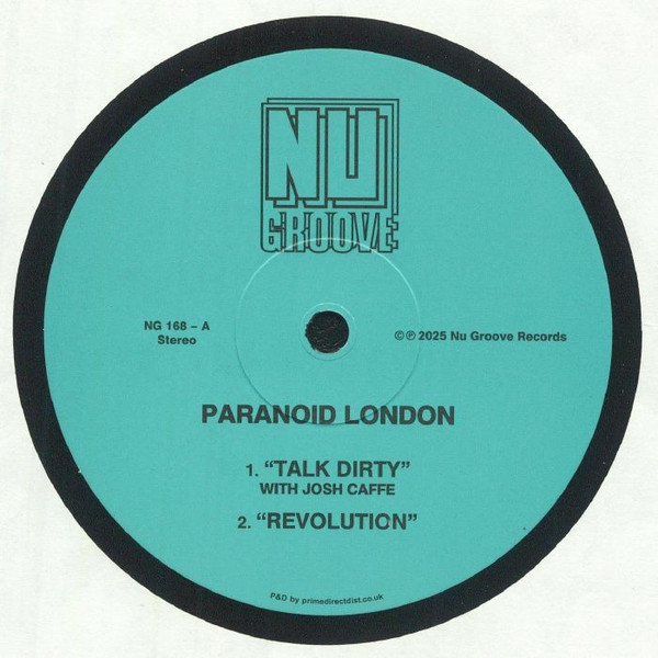 Paranoid London - Talk Dirty | Nu Groove Records (NG 168) - main Paranoid London - Talk Dirty | Nu Groove Records (NG 168) - main