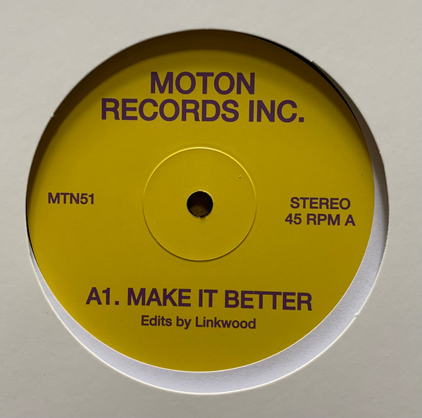 Linkwood - Linkwood Edits | Moton Records Inc. (MTN51)