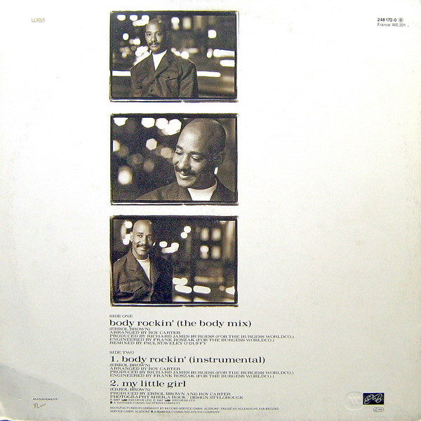 Errol Brown - Body Rockin' | WEA (248 172-0) - 2 Errol Brown - Body Rockin' | WEA (248 172-0) - 2