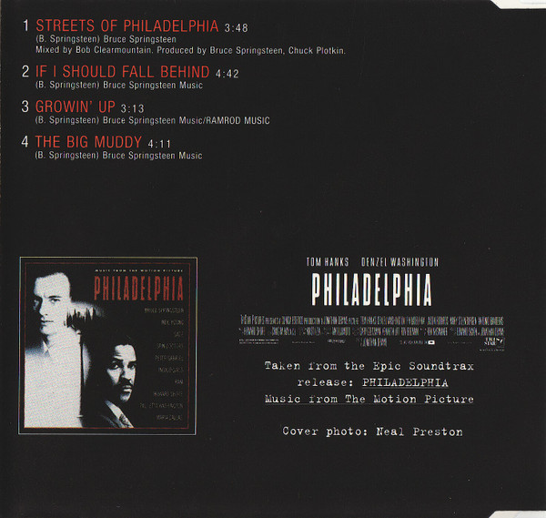 Bruce Springsteen - Streets Of Philadelphia | Columbia (COL 660065 2) - 2 Bruce Springsteen - Streets Of Philadelphia | Columbia (COL 660065 2) - 2