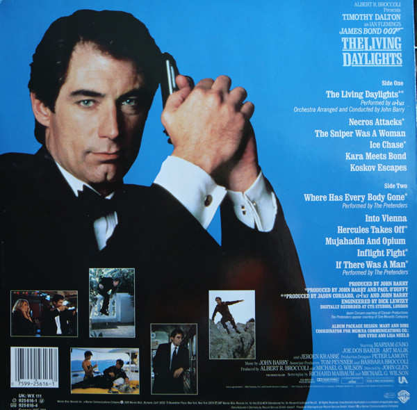 John Barry - The Living Daylights (Original Motion Picture Soundtrack) | Warner Bros. Records (WX 111) - 2 John Barry - The Living Daylights (Original Motion Picture Soundtrack) | Warner Bros. Records (WX 111) - 2