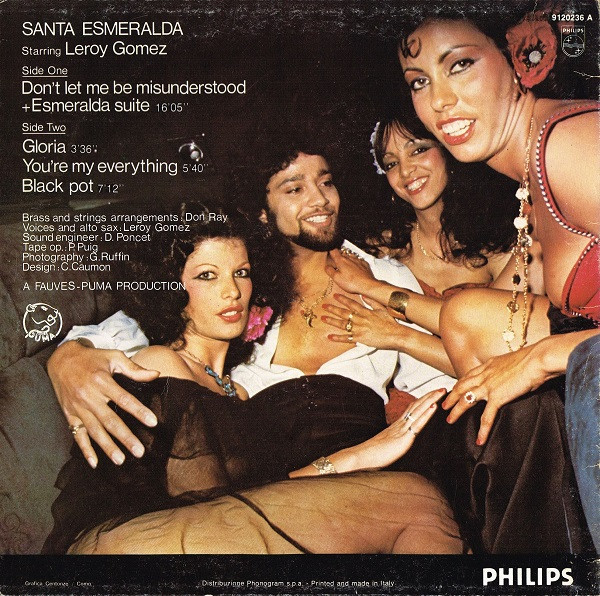 Santa Esmeralda Starring Leroy Gomez - Don't Let Me Be Misunderstood | Philips (9120 236) - 2 Santa Esmeralda Starring Leroy Gomez - Don't Let Me Be Misunderstood | Philips (9120 236) - 2