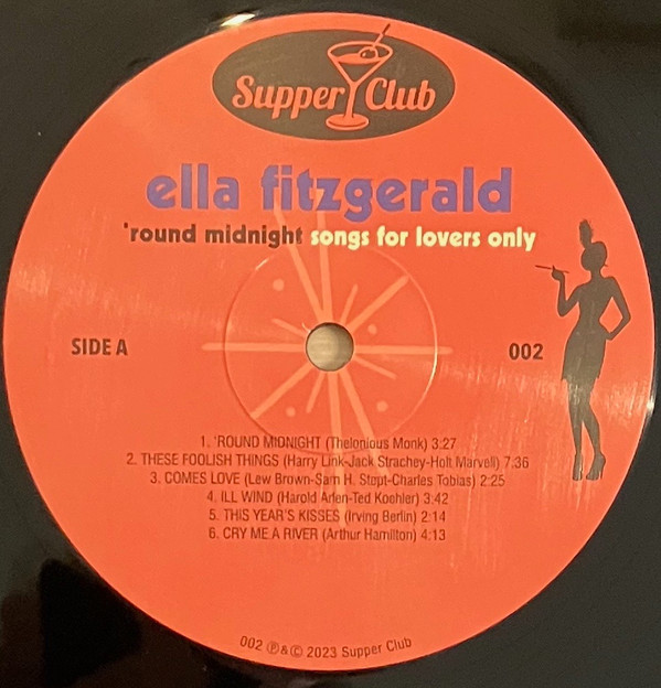 Ella Fitzgerald - 'Round Midnight - Songs For Lovers Only | Supper Club (002) - 3 Ella Fitzgerald - 'Round Midnight - Songs For Lovers Only | Supper Club (002) - 3