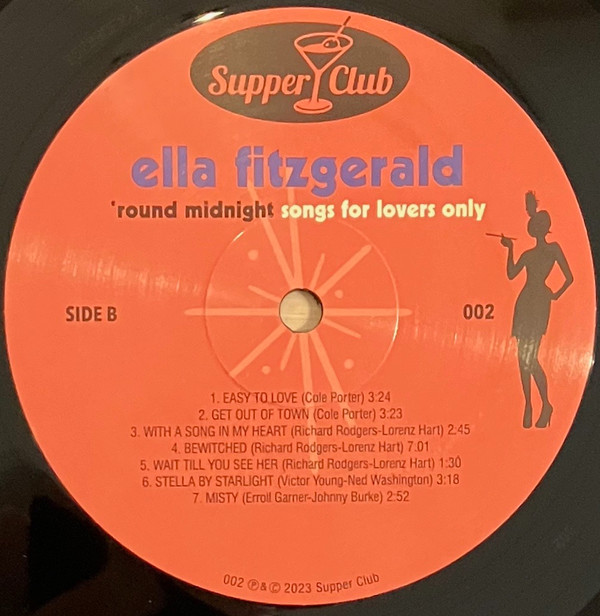 Ella Fitzgerald - 'Round Midnight - Songs For Lovers Only | Supper Club (002) - 4 Ella Fitzgerald - 'Round Midnight - Songs For Lovers Only | Supper Club (002) - 4