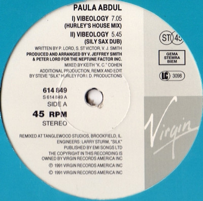 Paula Abdul - Vibeology | Virgin (614 849) - 2