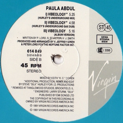 Paula Abdul - Vibeology | Virgin (614 849) - 3