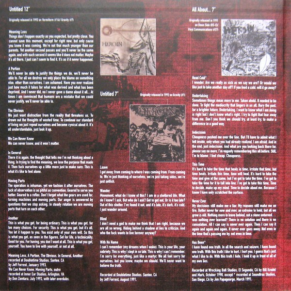 Heroin - Discography | Southern Lord (LORD 302) - 4 Heroin - Discography | Southern Lord (LORD 302) - 4