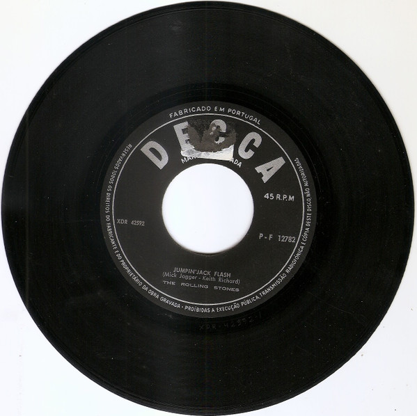 The Rolling Stones - Jumpin' Jack Flash / Child Of The Moon | Decca (P-F 12782) - main