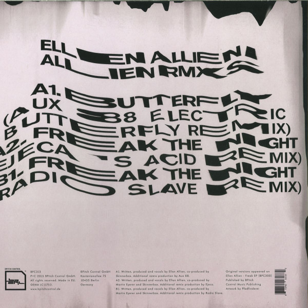 Ellen Allien - Allien Rmxs | BPitch Control (BPC313) - 2