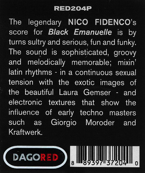 Nico Fidenco - Black Emanuelle (Original Motion Picture Soundtrack) | Dagored (RED204P) - 4
