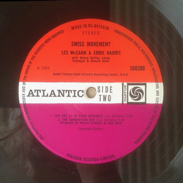 Les McCann & Eddie Harris - Swiss Movement | Atlantic (588 206) - 4 Les McCann & Eddie Harris - Swiss Movement | Atlantic (588 206) - 4