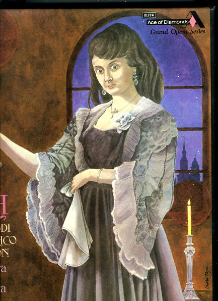 Giacomo Puccini / Renata Tebaldi , Mario Del Monaco , George London , Coro dell'Accademia Nazionale di Santa Cecilia & Orchestra dell'Accademia Nazionale di Santa Cecilia , Francesco Molinari-Pradelli - Tosca | Ace Of Diamonds (GOS 612-3) - 2