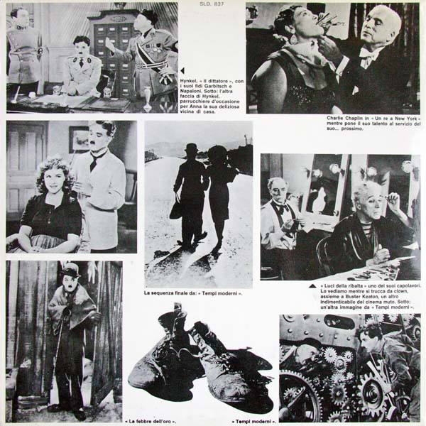 Charlie Chaplin - Michel Villard - Omaggio A Charlie Chaplin - Musiche Tratte Dai Suoi Film Più Celebri | Disques Vogue (SLD 837) - 2 Charlie Chaplin - Michel Villard - Omaggio A Charlie Chaplin - Musiche Tratte Dai Suoi Film Più Celebri | Disques Vogue (SLD 837) - 2