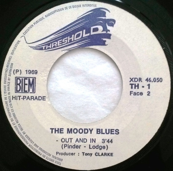 The Moody Blues - Watching And Waiting / Out And In | Threshold (TH 1) - 4