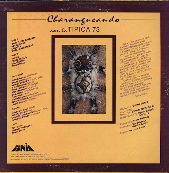 Tipica 73 ,Canta José Alberto 'El Canario' - Charangueando Con La Tipica 73 | Fania Records (JM 560) - 2